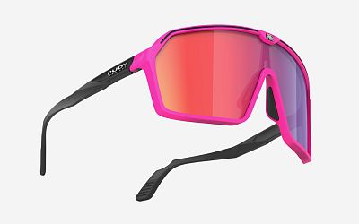 Превью  Велоочки RUDY PROJECT Spinshield Pink Fluo/Black Matte, Линзы: Multilaser Red (SP723890-0001)